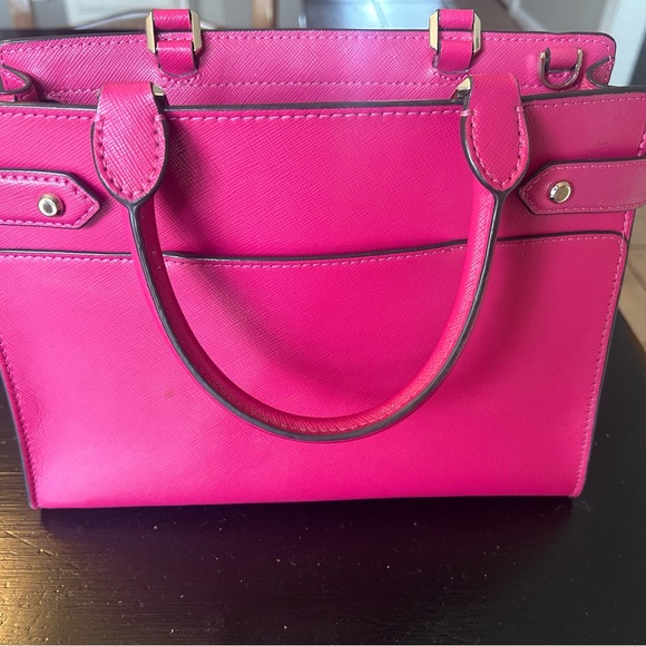 Kate Spade purse satchel hot pink - Picture 2 of 6